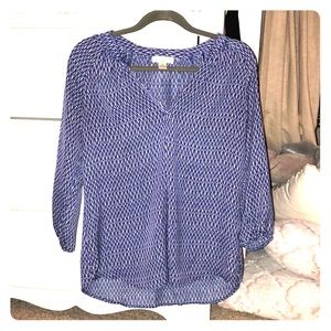 Satin Printed work blouse